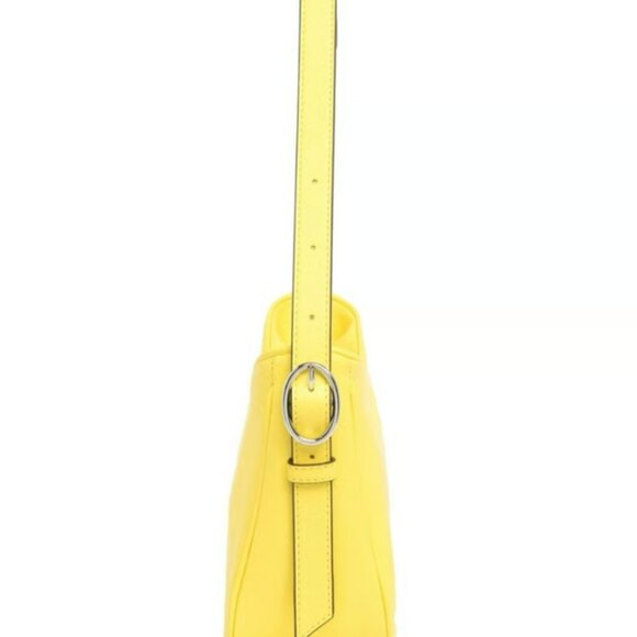 Marc Jacobs Calfskin Tempo Baguette Shoulder Bag Meadowlark NWT - Picture 4 of 9